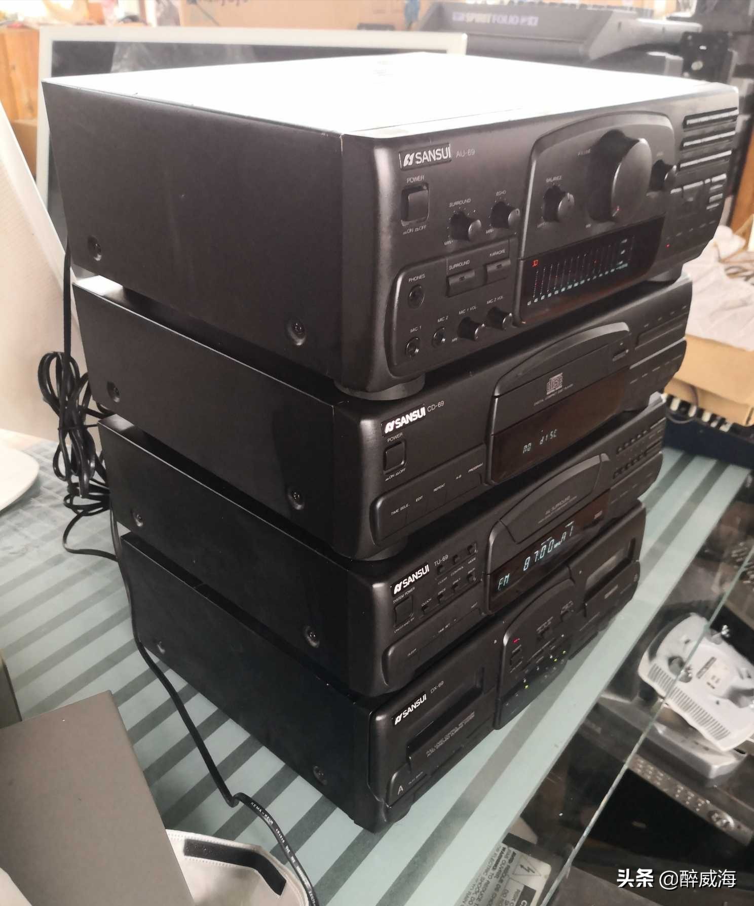 日本旧组合音响,日本原装索尼顶级豪华版组合音响