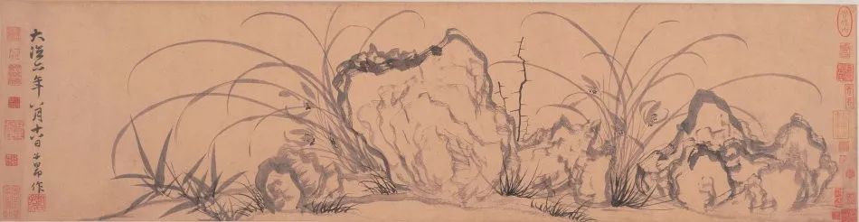 枯木竹石图赵孟頫介绍,赵孟頫枯枝竹石图赏析