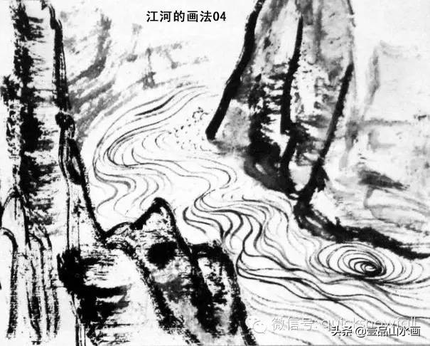 山水画教程水粉画,山水画教程水墨山水画