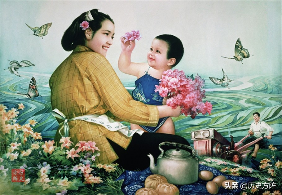 八十年代的年画张张都是回忆,年画开国元勋