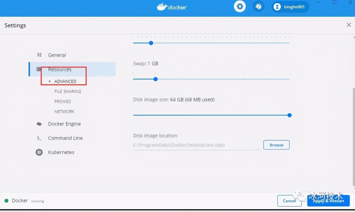 运行docker需要多少内存,docker磁盘满了