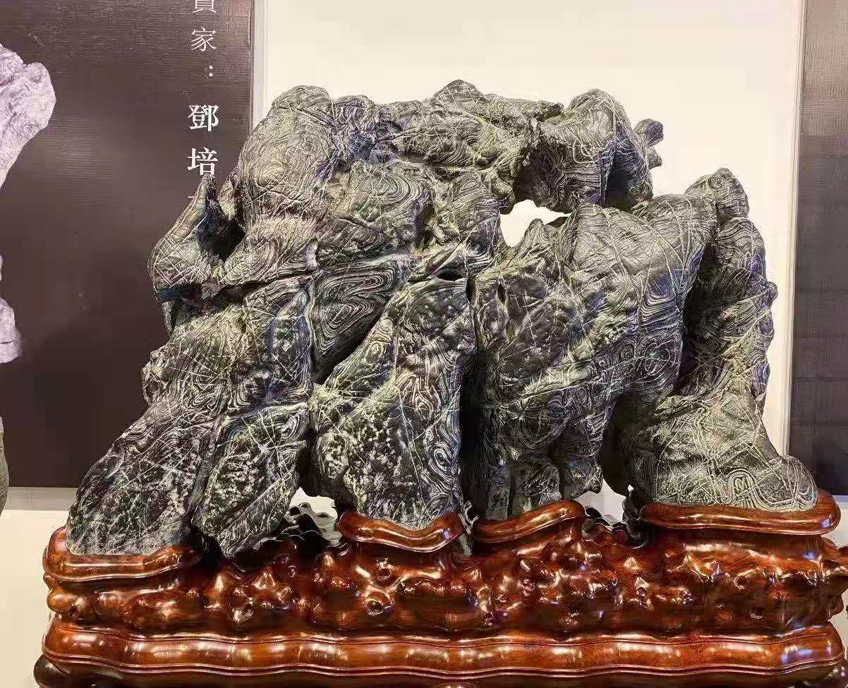 灵璧彩纹石,灵璧丛纹石