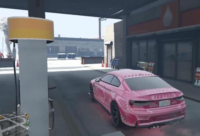 gta雪天有影响吗,gta加油站爆炸