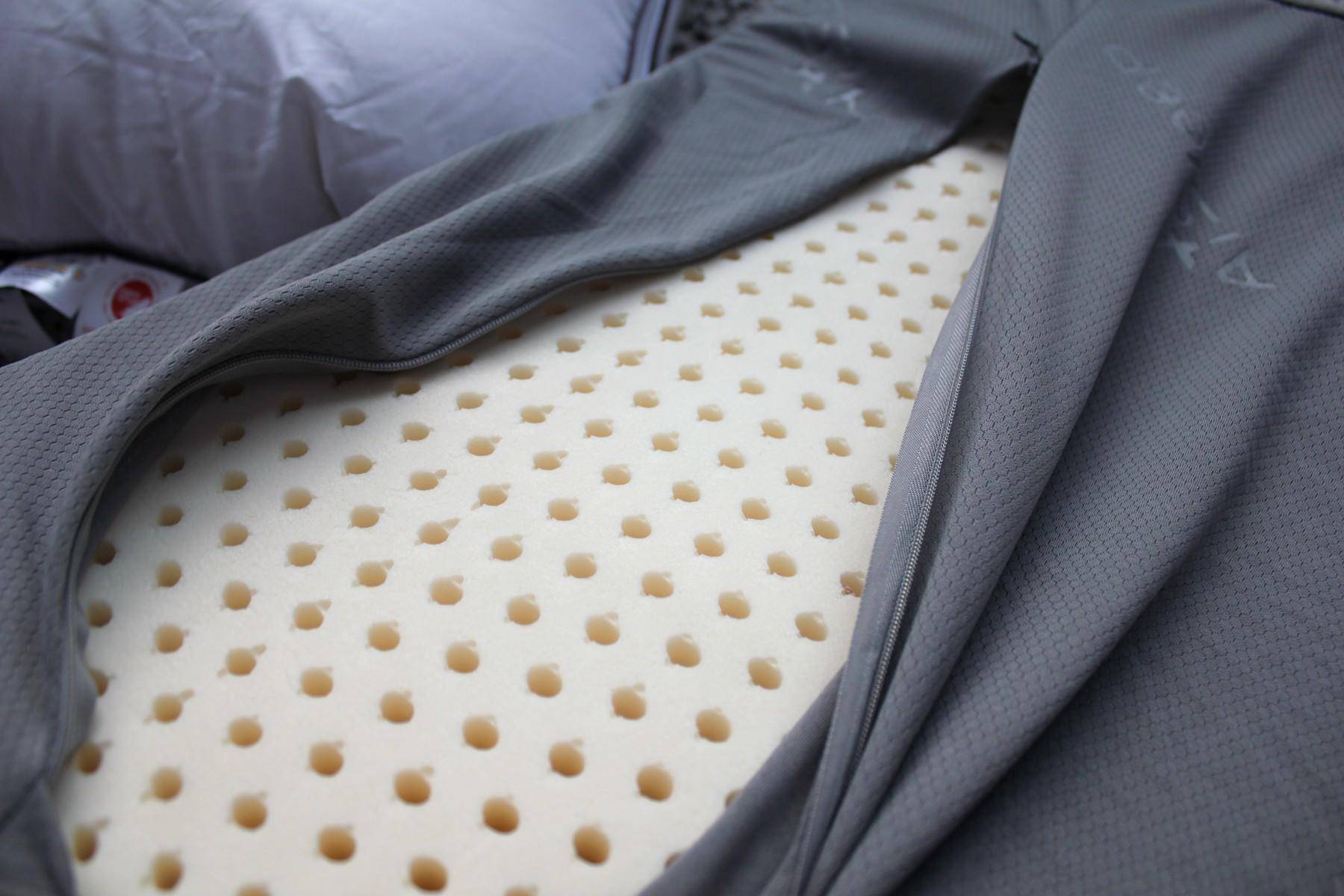 乳胶和太空记忆棉枕头哪个好,记忆棉波浪枕头真实测评