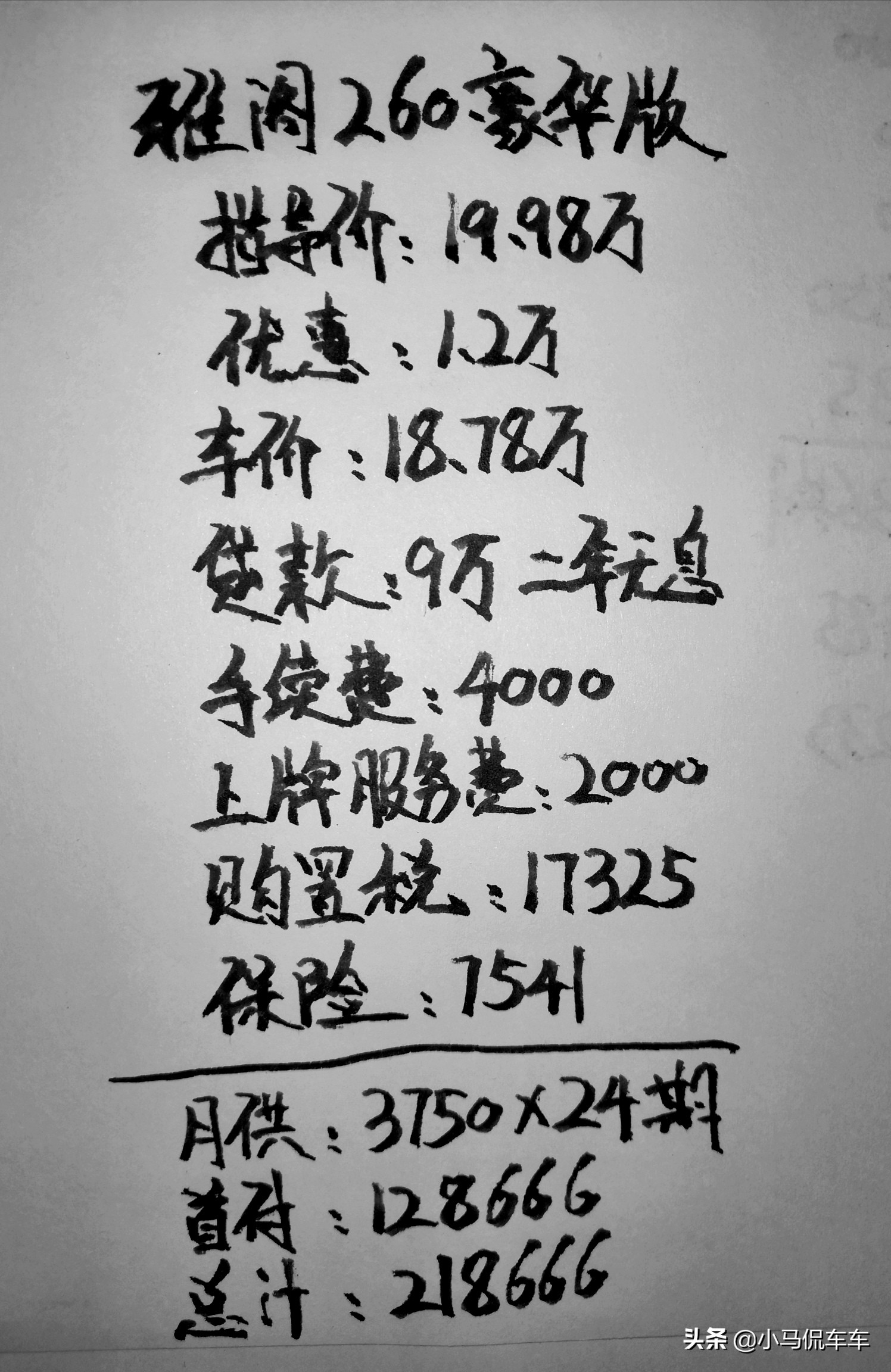 5000工资买本田雅阁,月薪8000能买本田雅阁吗