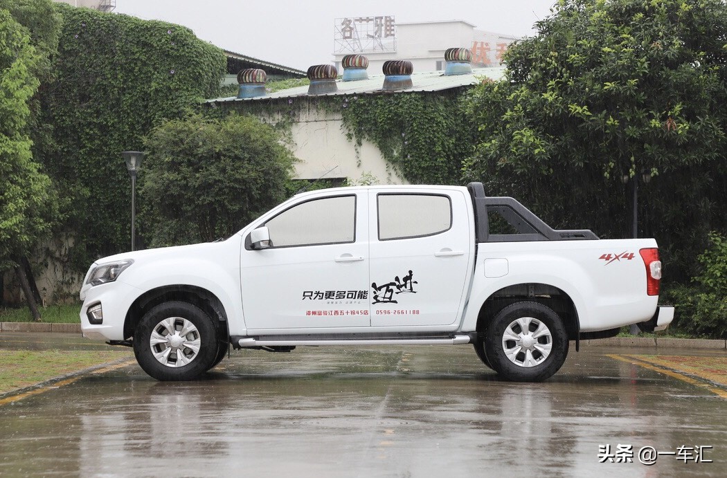 2.5T柴油发动机+分时四驱，五十铃新款瑞迈S，“小货车”变精致了