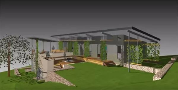 乡村庭院花园,乡村庭院花园设计实景图