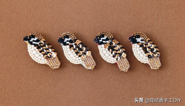 珠子搭配diy手工,超简单珠子做的饰品