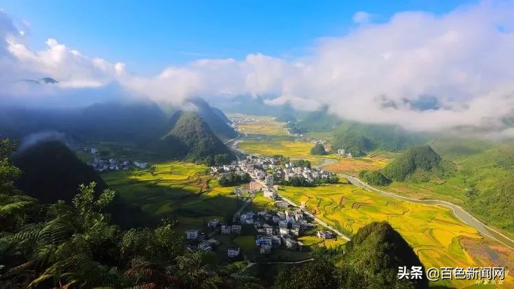 百色秋景,关于百色的秋天