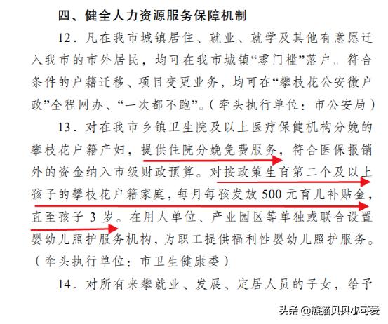 首个地方政府明确“生娃就发钱”的城市出现,释放信号,并不简单