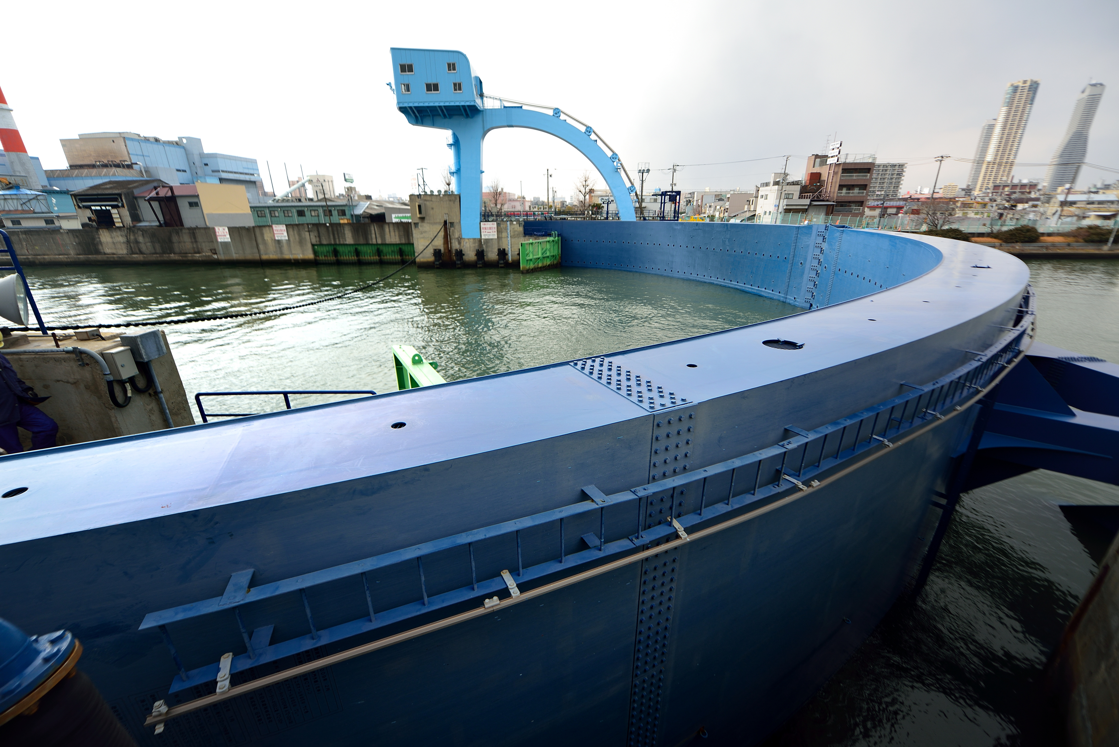 日本人极其聪明,日本防海啸墙挡海啸视频