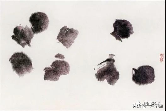 萧朗教你画花卉牡丹芍药画法,写意画牡丹叶画法教程