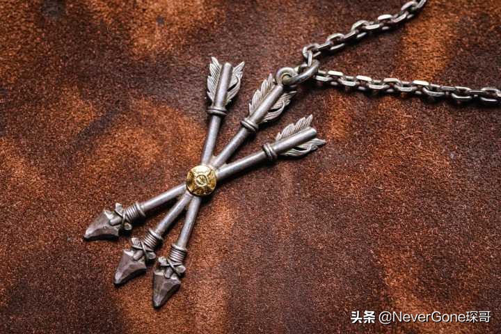 日本复古银饰——FirstArrows项链开箱+2年旧化