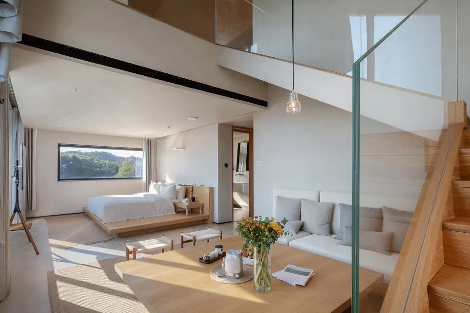 两亩地民宿设计方案效果图,乡村两层排屋民宿设计