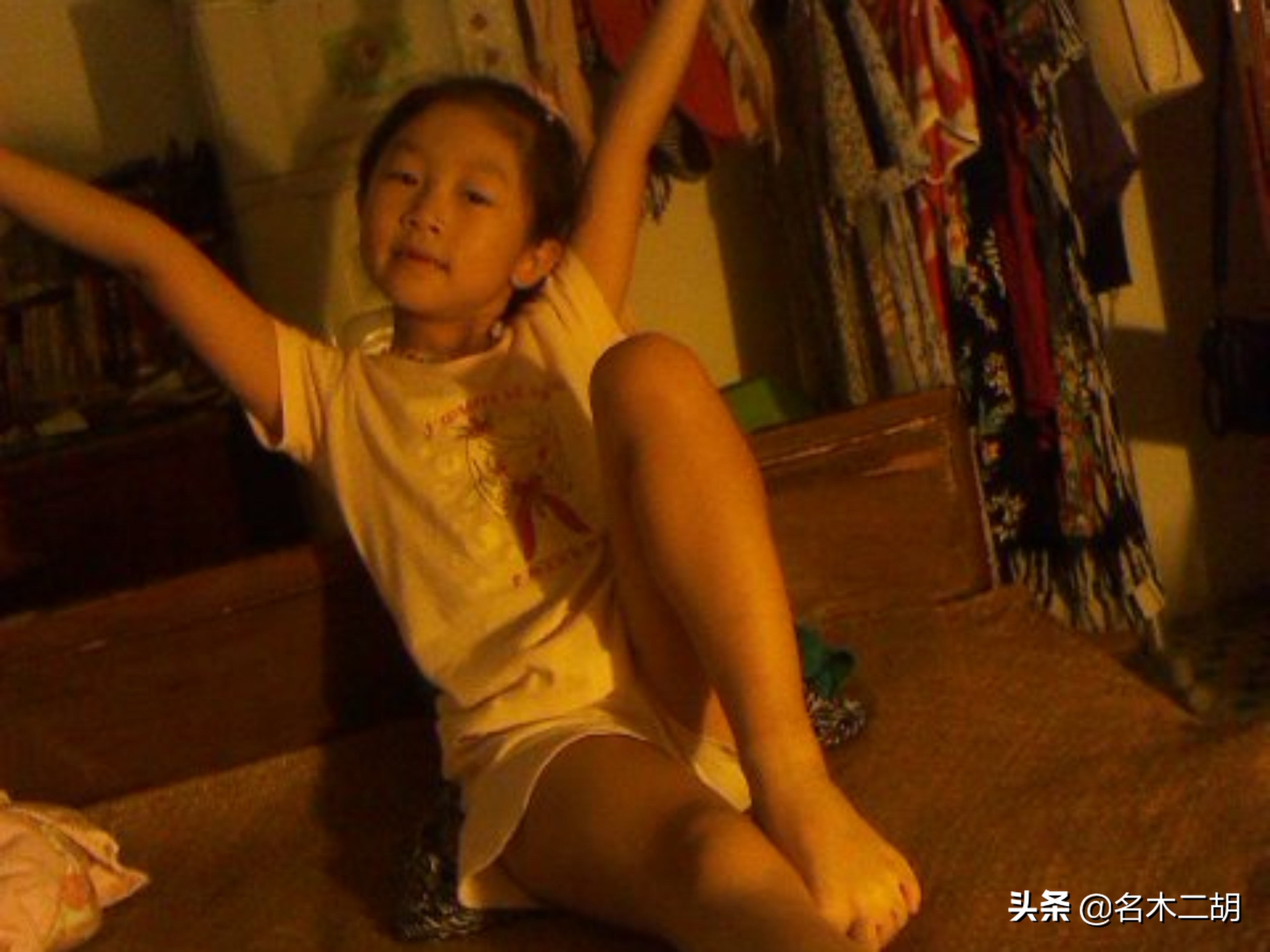 小小年纪就练了一身本领,小小年纪就学会散打