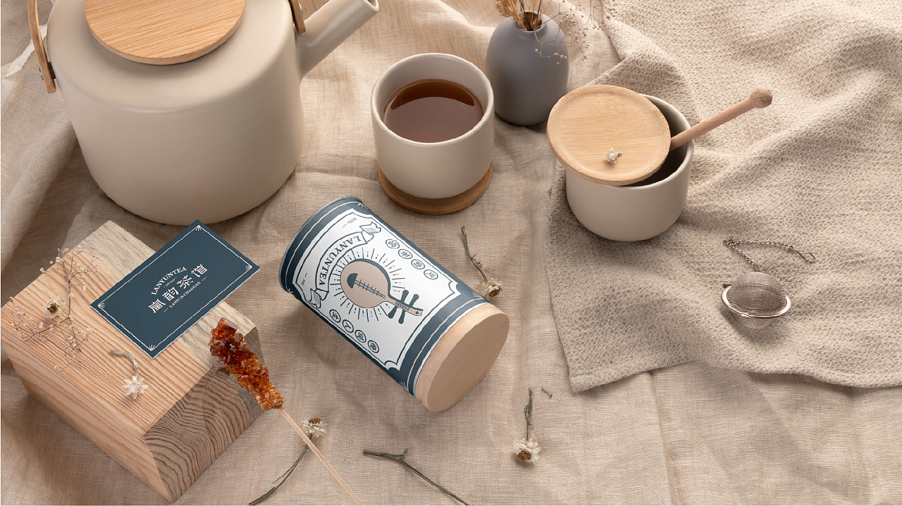 老茶馆新面孔！茶馆VI设计让忙碌的现代人“慢谈人生”