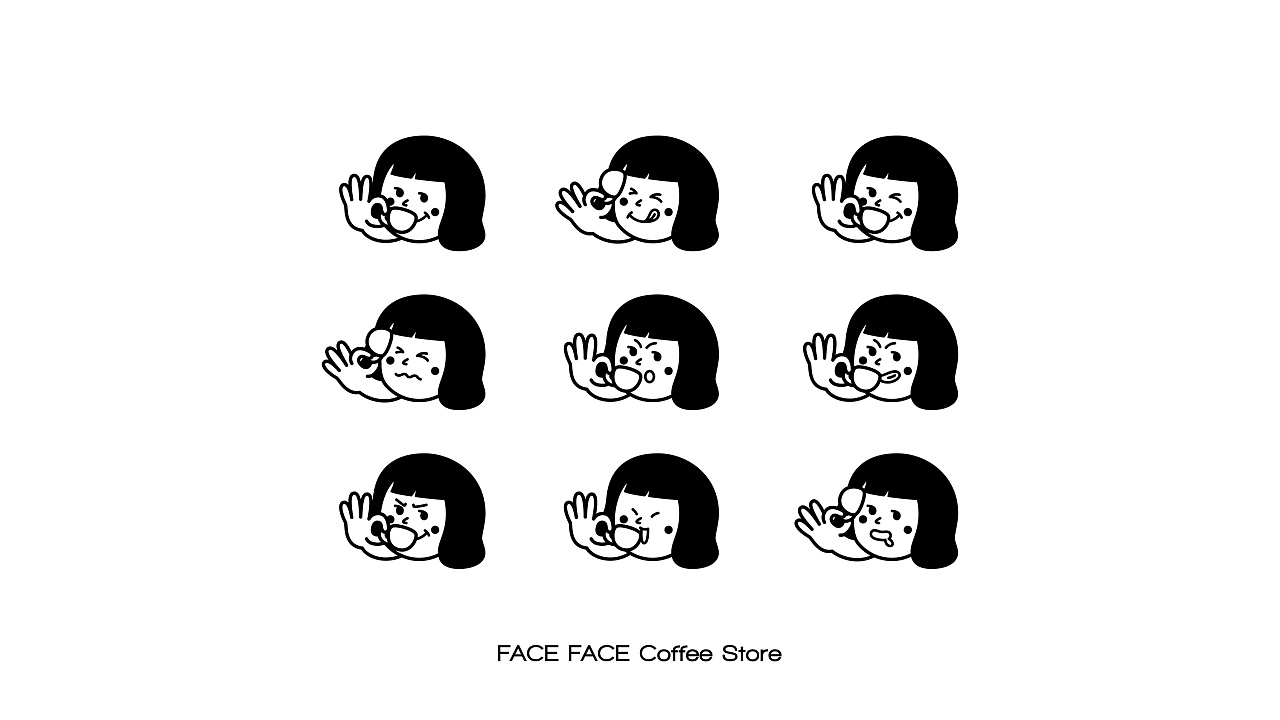 圆脸蛋儿咖啡品牌|这个IP设计有够可爱的