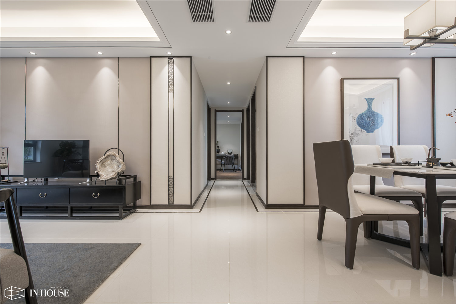 融创中新国际城精装房什么样,融创136平精装房