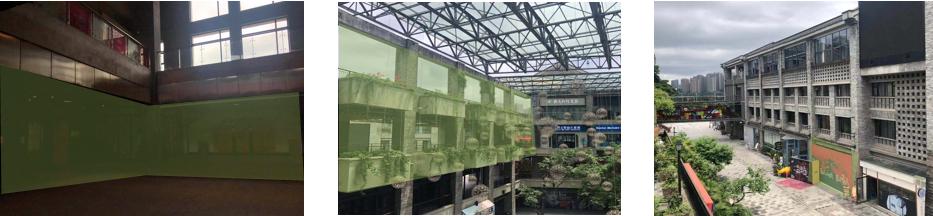 社区邻里中心商业体布局,社区与辖区内大型综合商场共建