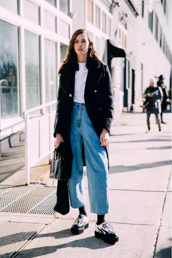 穿了这么多年裤子,一年四季都喜欢“阔腿裤”,立志穿出花来