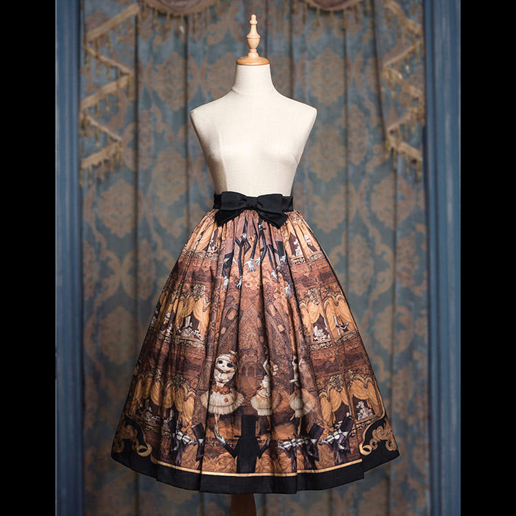 适合大人穿的洛丽塔裙长,蓝色系的洛丽塔裙