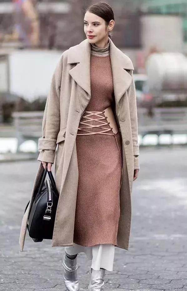 不露腿也好看的穿搭春,秋冬不露腿高个子穿搭