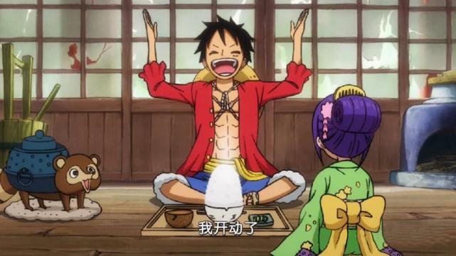 海贼王路飞靠实力吃饭,乔巴拿了一万贝利请路飞吃