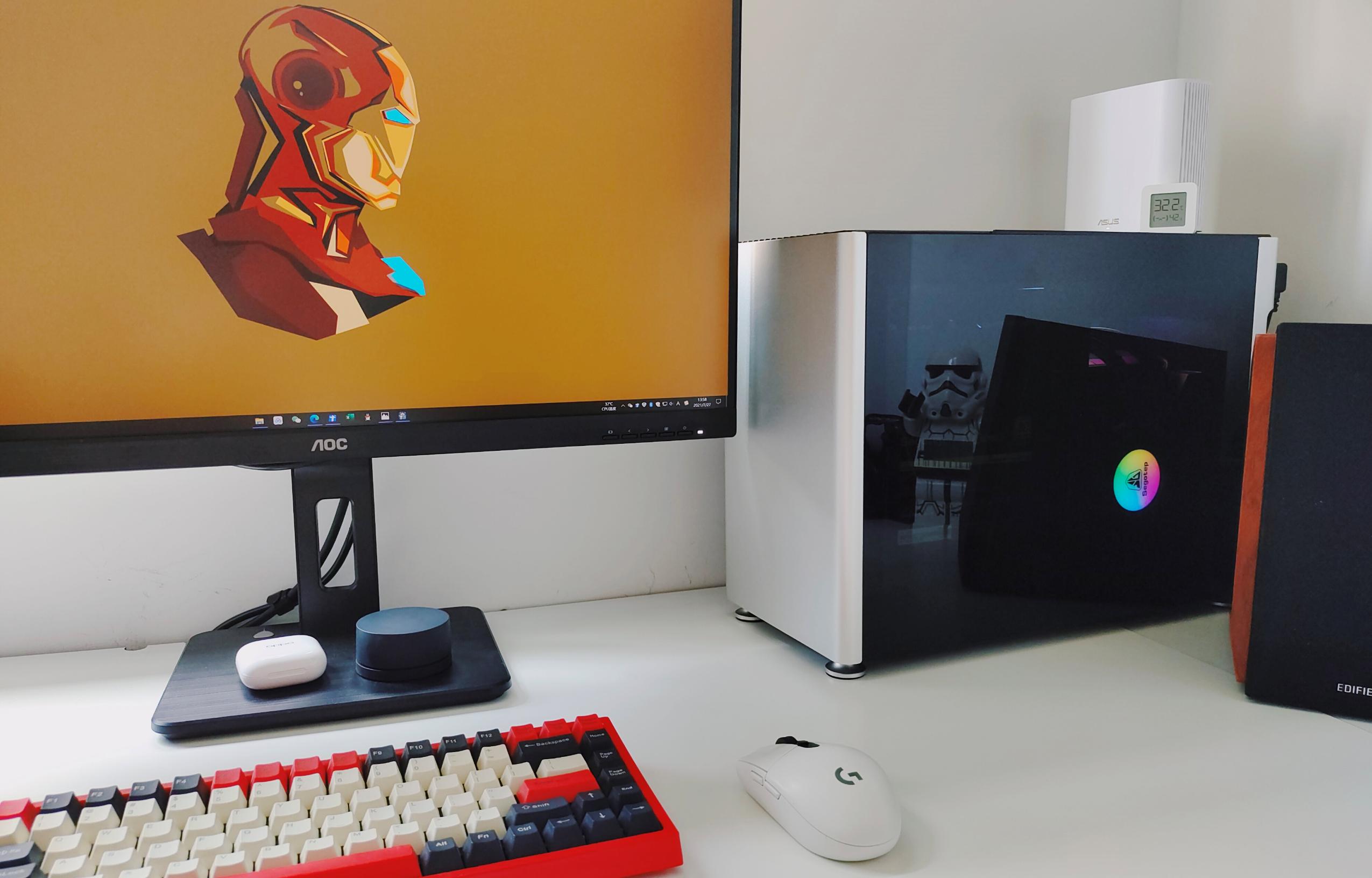 乔思伯tk1水冷装机,乔思伯i100pro