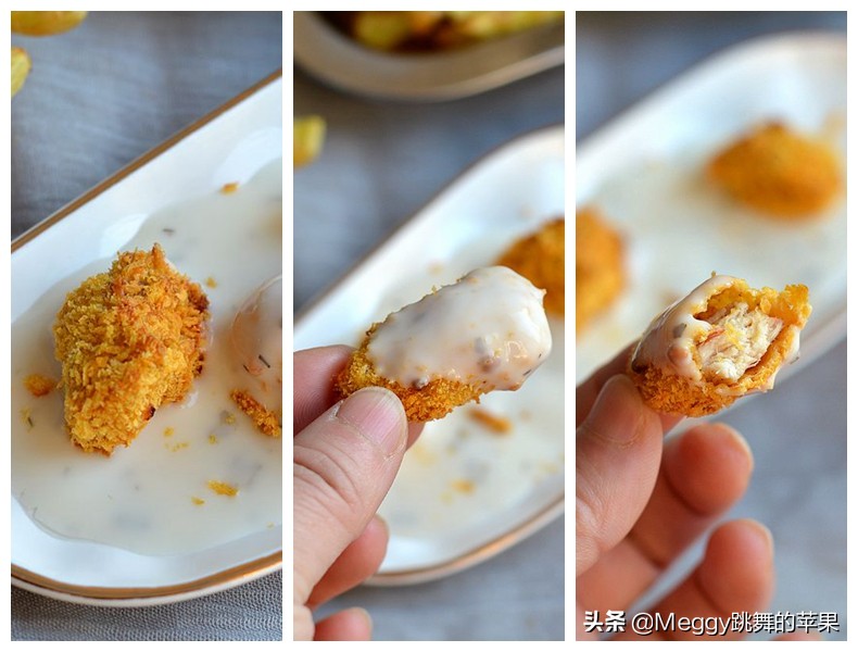 不用一滴油也能吃到健康美味炸鸡,自制肯德基炸鸡翅炸薯条