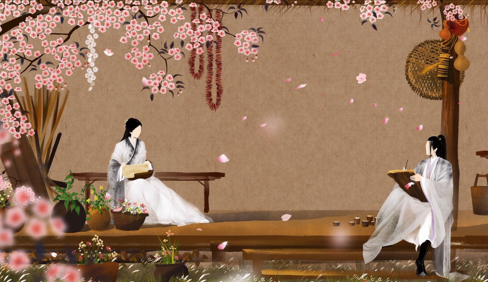 “琴瑟在御，莫不静好”《诗经》中最治愈的一首诗，很甜