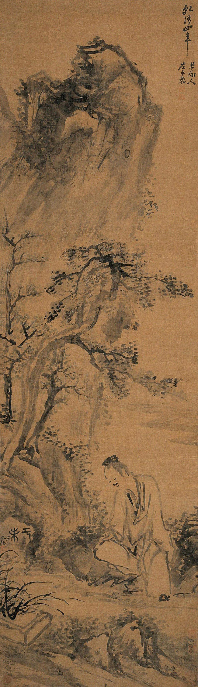 高凤翰画作特点,清初高凤翰人物画