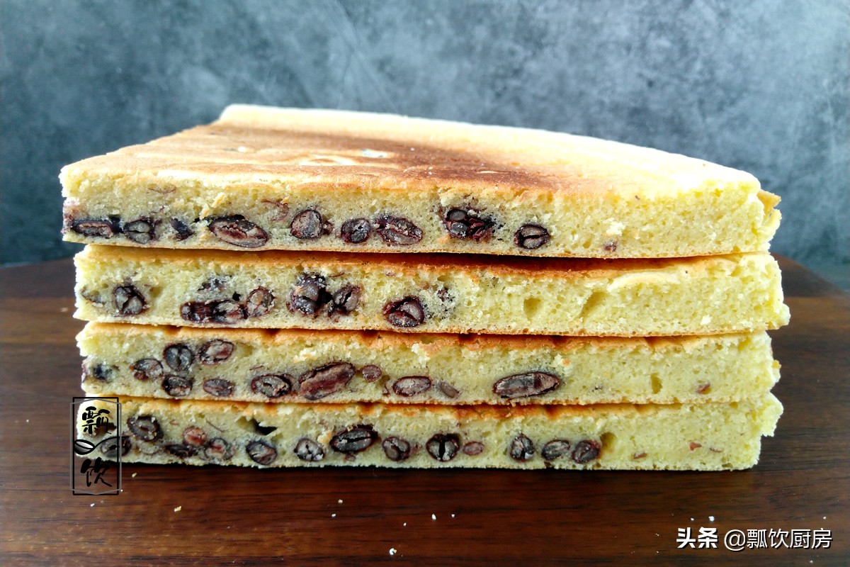 用电饼铛做简易红豆饼,红豆面食做法电饼铛