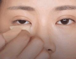 大脸小眼睛眉毛画法,大脸小眼睛化妆教程