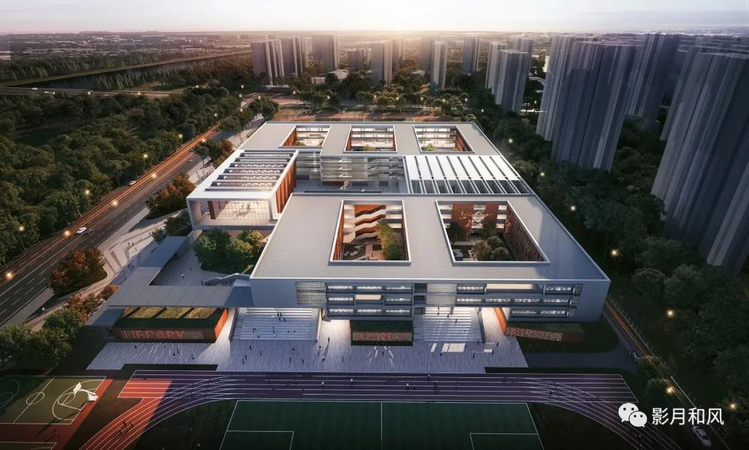 童园、趣园、智园——九年一贯制中小学设计