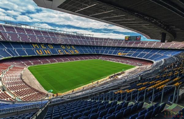 巴萨主场诺坎普球场效果图,巴萨诺坎普足球比赛