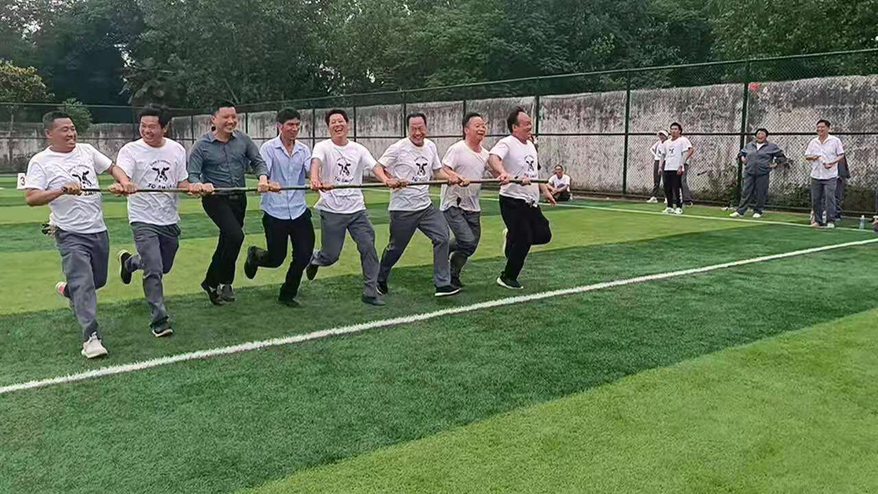 乡镇举行职工运动会,干部职工运动会激情开赛