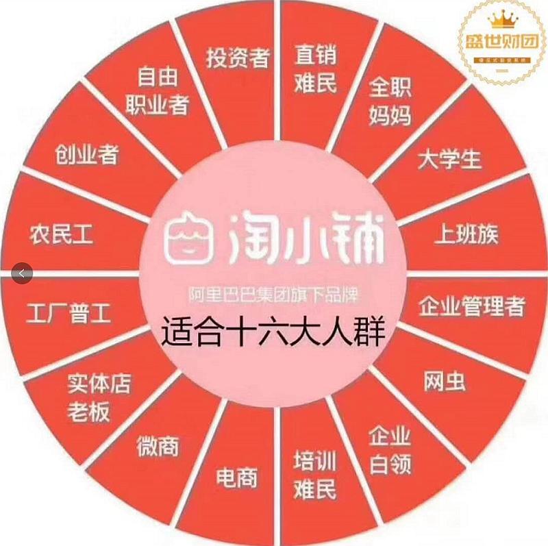 淘小铺创业招聘,副业阿里巴巴淘小铺