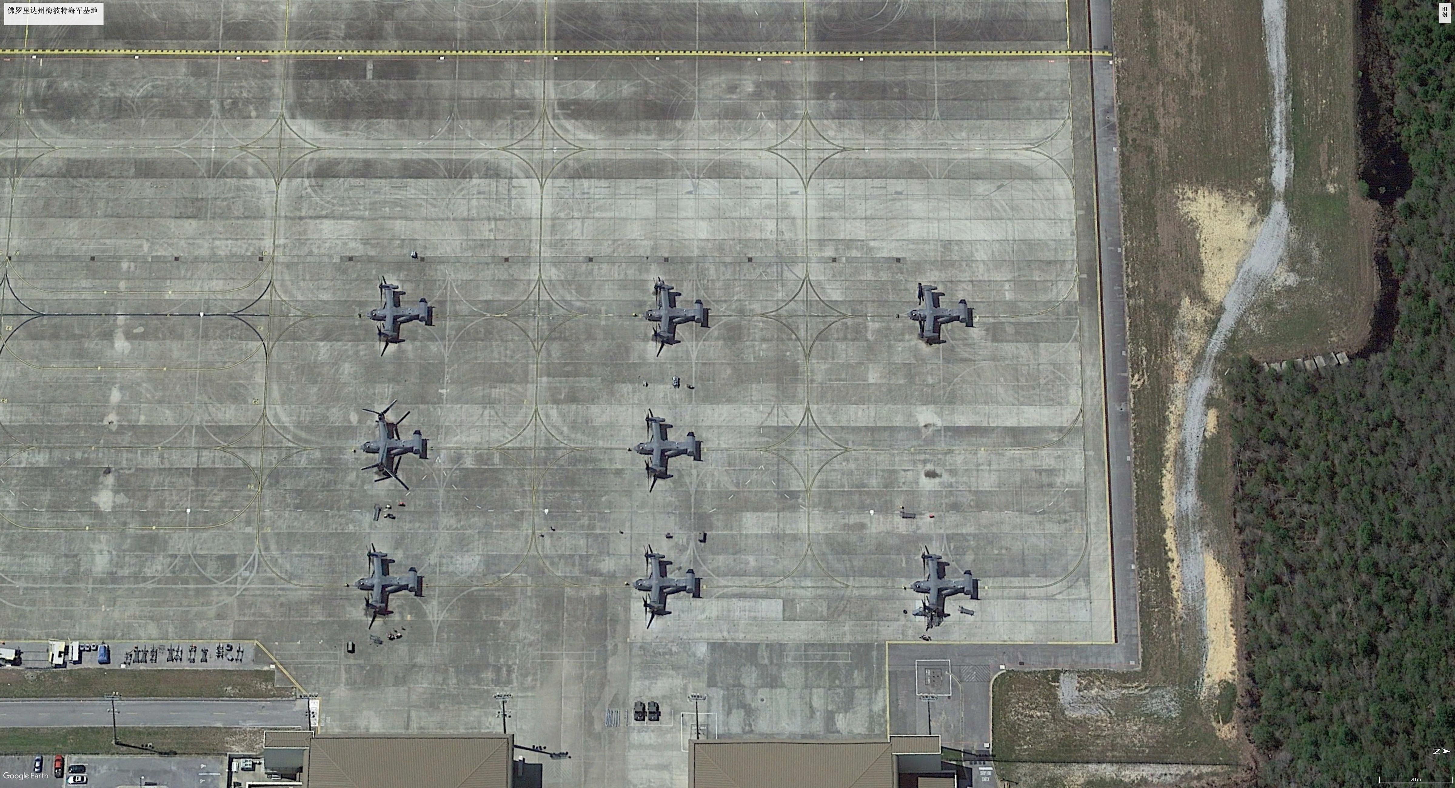 卫星地图观看美军海外军事基地,美军军事基地真实影像