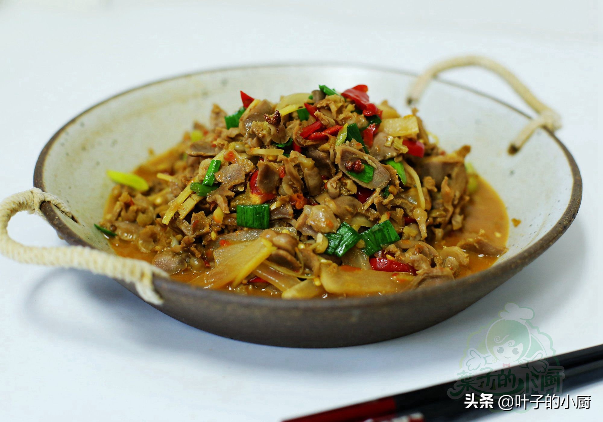 脆炒鸡胗,脆炒鸡胗教学视频