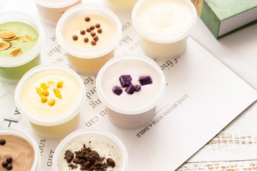 只需要两种步骤都可以做的冰淇淋,烘焙专用粉做冰淇淋使用方法