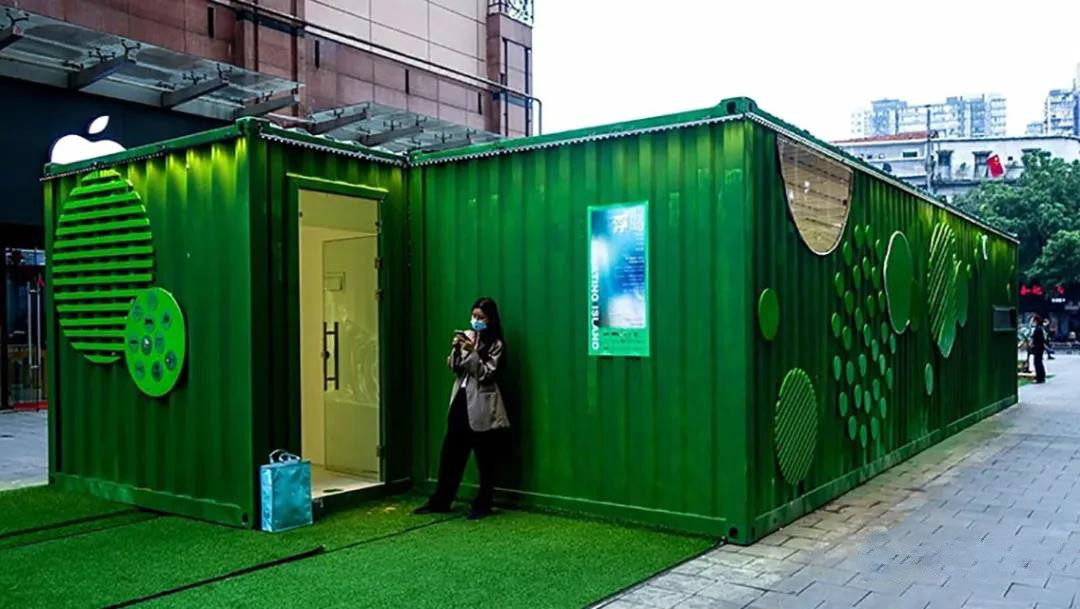 武汉集装箱网红商业街,武汉汉阳集装箱街区