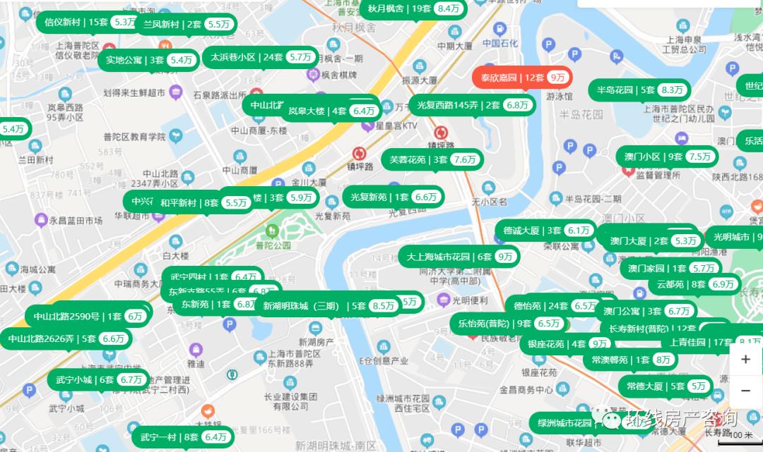 普陀区武宁三村,普陀区三区划分怎么查