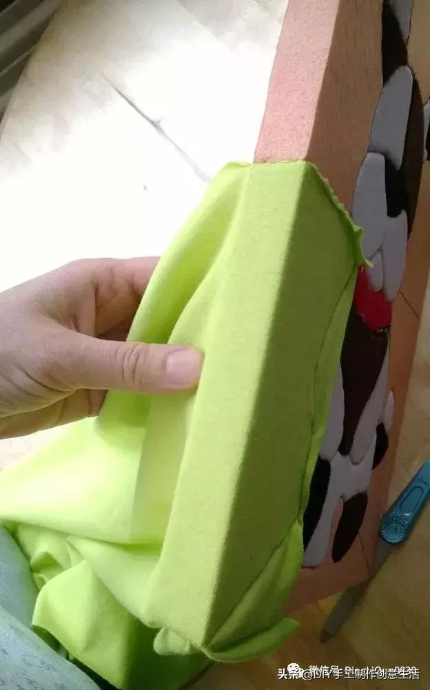 布艺diy拼布图案贴画,布画diy手工制作大全