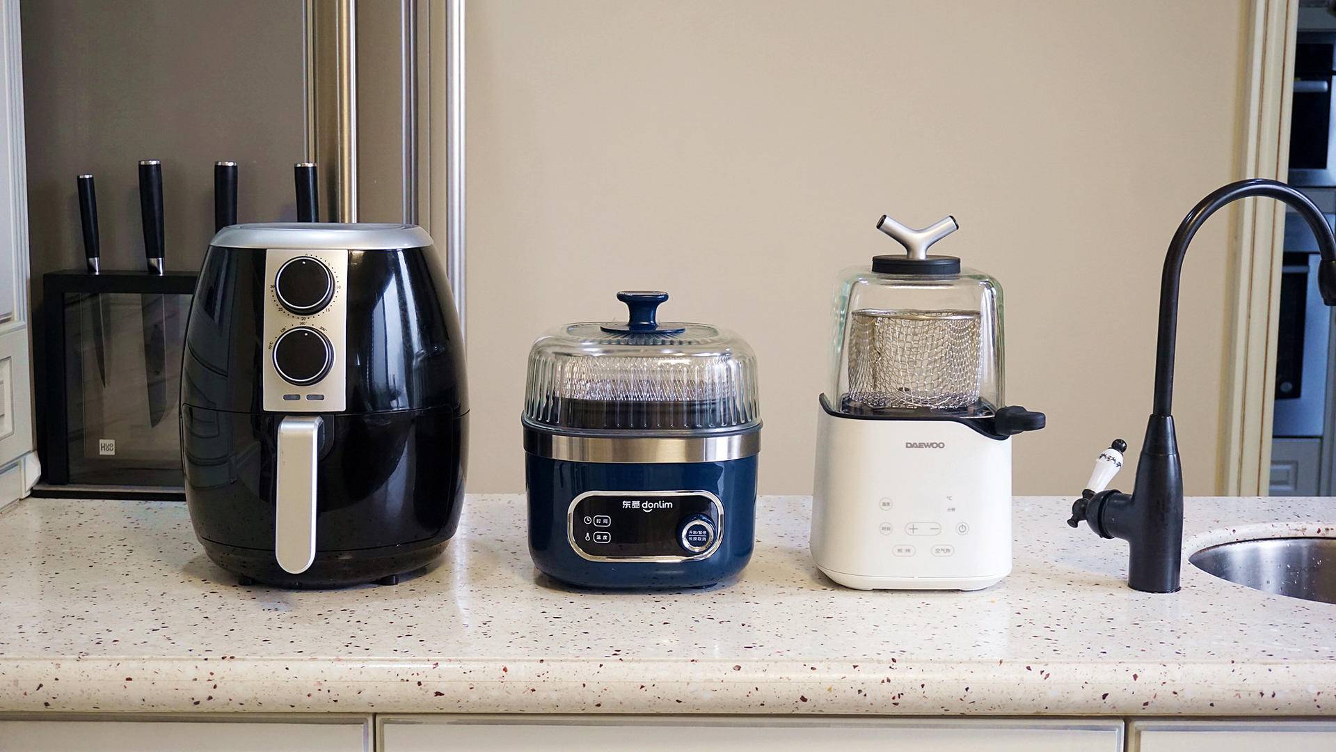 空气炸锅山本和奥克斯哪个好,大宇和东菱空气炸锅