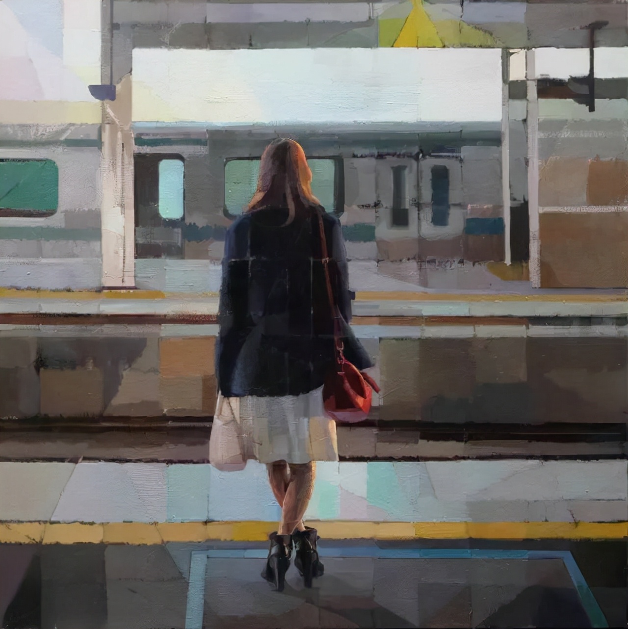 画家纯手绘油画,现实主义人物油画作品欣赏