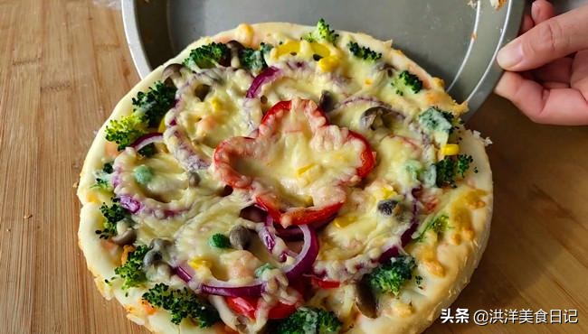 做披萨配料的最简单方法,家庭版披萨最简单做法