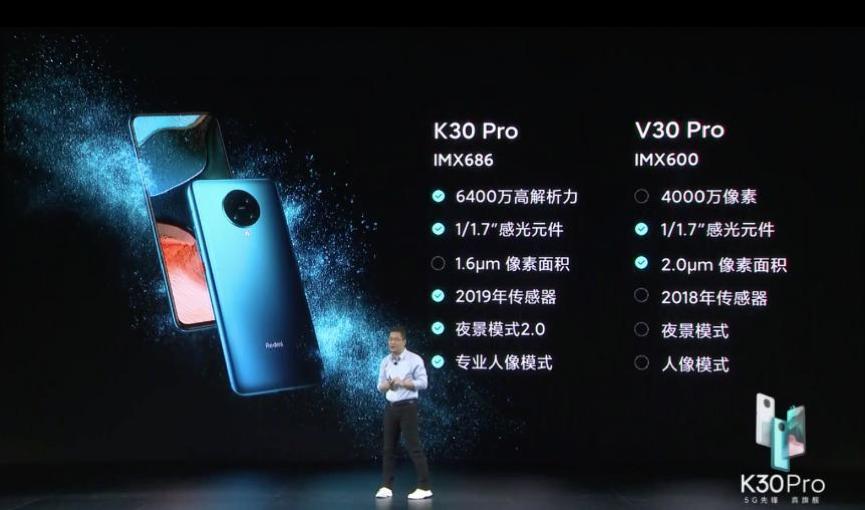 卢伟冰红米k30怼荣耀完整版,卢伟冰开红米k30pro发布会