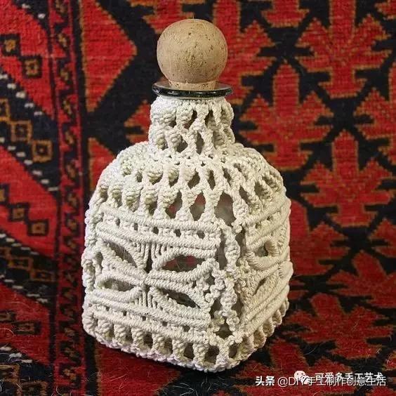 编绳杯套,编绳防烫杯套