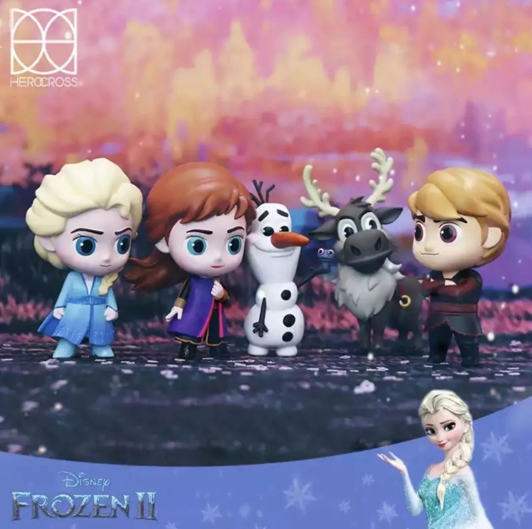 从《冰雪奇缘》里走出的公主们,大热周边来了,这波操作——稳