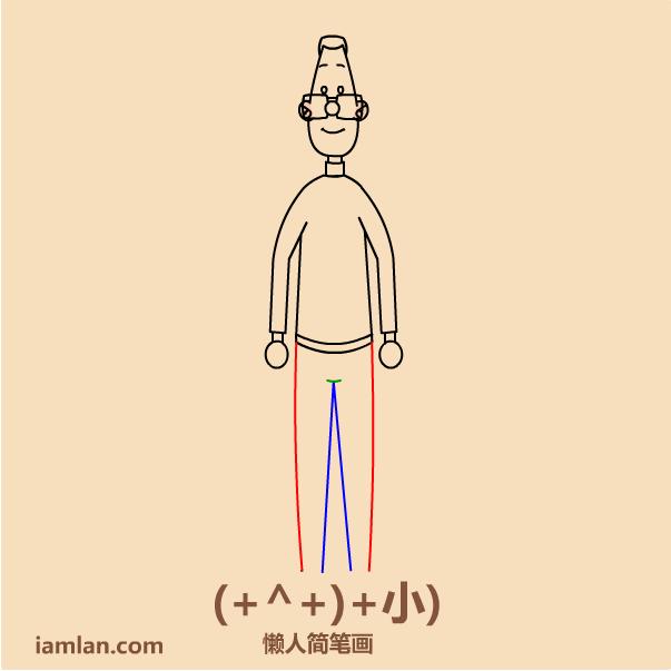 怎么画搞笑小头爸爸,画大头儿子小头爸爸